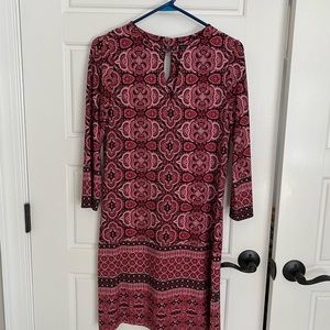 White House Black Market long sleeve dress